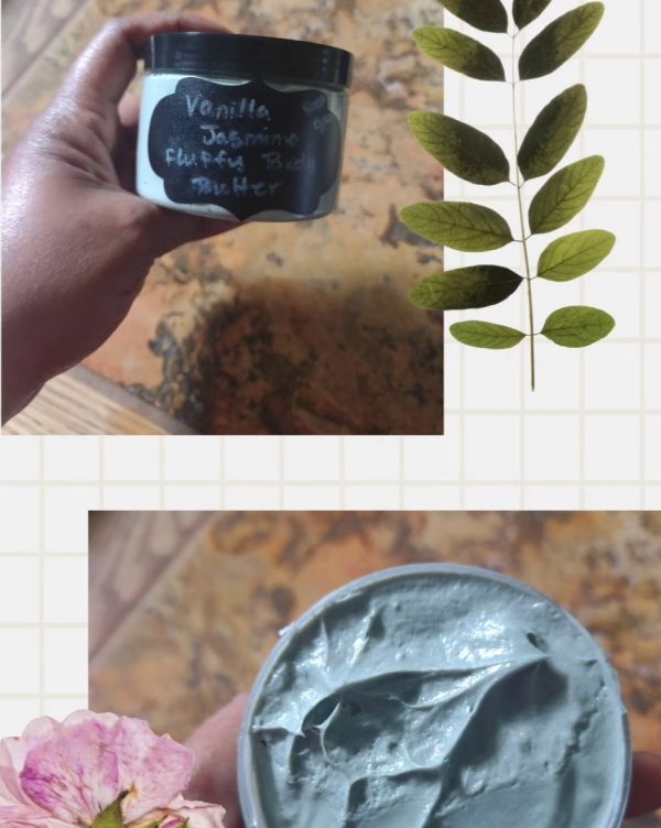 Fluffy Lotion Butter- Vanilla Jasmine Scent